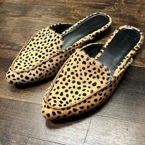 Express Fur Loafers - Cheetah Print